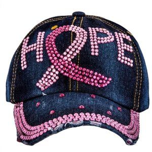 NWT 🎀Pink HOPE W/Cancer Ribbon! Show your Support ANY TIME, Awareness 🗝🔑!